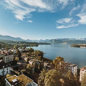 Art Deco Hotel Montana Lucerne Exterior photo