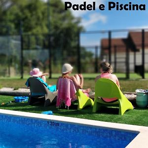 Poco E Meio - Padel & Pool Villa Santiago da Guarda Exterior photo