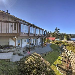 Waterfront Pnw Escape With Deck And Beach Access! Port Hadlock-Irondale Exterior photo
