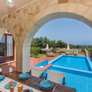 Villa Katerina With Eco Heated Pool Spilia  Exterior photo