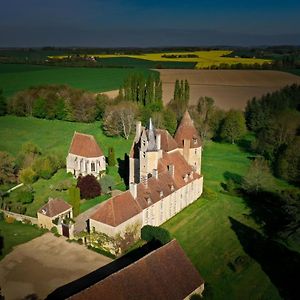 Chambre Jaune Manoir De La Vove Perche Bed & Breakfast Corbon  Exterior photo