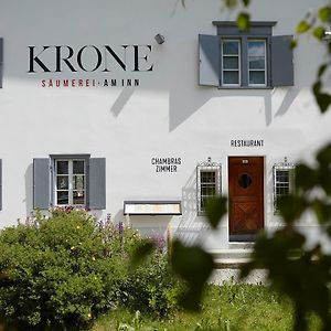 Krone Saeumerei Am Inn La Punt-Chamues-ch Exterior photo