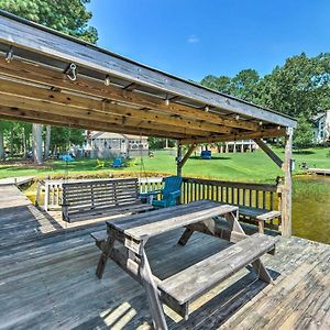 Beautiful Lakefront Retreat With Dock And Grill! Villa Littleton Exterior photo