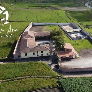 Hacienda Santa Ana Lodging Bed & Breakfast Guamote Exterior photo