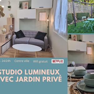 Studio Parking Jardin Netflix Clim Apartment Linas Exterior photo