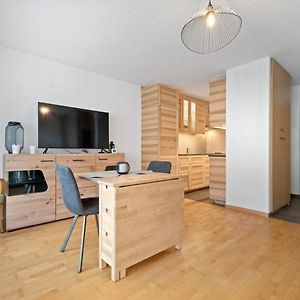 Charmant Studio Renove Situe Dans Les Bains D'Ovronnaz, Immeuble Les Sources Apartment Exterior photo