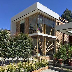 "Bambu Sierra" Cozzy Ecological Lofts Apartment Cuenca Exterior photo