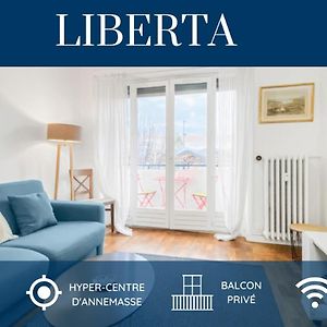 Homey Liberta - Hypercentre / Proche Tram / Balcon Prive / Wifi & Netflix Annemasse Exterior photo