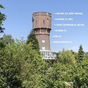 Verblijf Boven In De Watertoren Van Strijen Met Dakterras Apartment Exterior photo