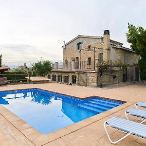 Charming Villa In Castellbell I El Vilar With Private Pool Sant Vicens De Castellet Exterior photo