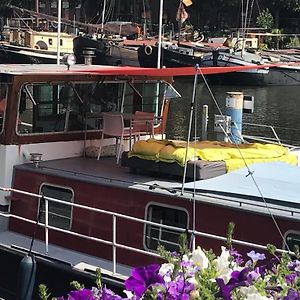 Spacious Homely House Boat Amsterdam Exterior photo