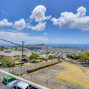 Honolulu Hideaway With Balcony City And Ocean View! Exterior photo