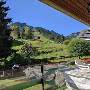 Petit Paradis Cocooning Avec Balcon A Torgon Apartment Vionnaz Exterior photo