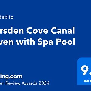 Marsden Cove Canal Haven With Spa Pool Bed & Breakfast One Tree Point Exterior photo