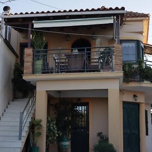 Dionysias House With A Sea View Veranda Ano Yerakarion Exterior photo