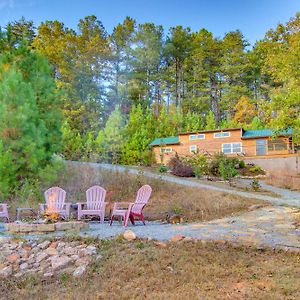 Mill Spring Log Cabin With Decks And Hot Tub! Villa Exterior photo