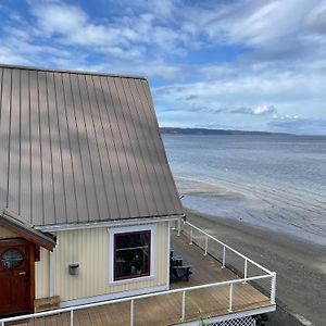 Whidbeybeachhouse, An Oceanfront Getaway On A Private Beach Villa Langley Exterior photo