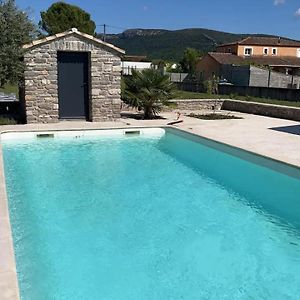 Studio Aux Portes Des Cevennes Avec Piscine Apartment Moules-et-Baucels Exterior photo