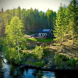 Water Front Scandinavian Forest View With No Neighbors Villa Austmarka Exterior photo