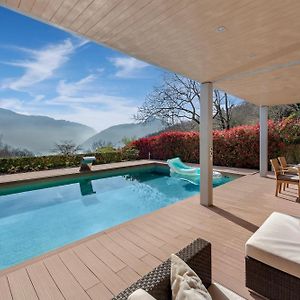 Villa Dolce Vita With Private Pool - Happy Rentals Lugano Exterior photo