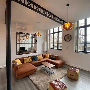 Magnifique Loft 4 Chambres Avec Parking Interieur Roubaix Exterior photo