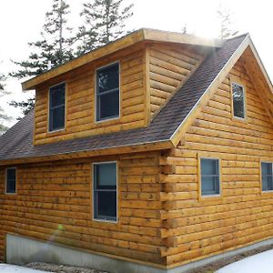 Log Cabin On Saltwater Cove Villa Ellsworth Exterior photo