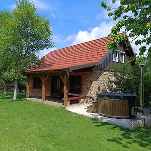 Holiday Home "Sleme" With Jacuzzi, Big Garden And Arbor With Fireplace Skrad Exterior photo