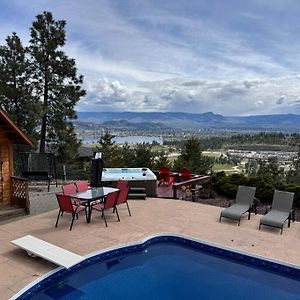 Heated Pool, Hot Tub, 3 Ac Ensuites, Lake View West Kelowna Exterior photo