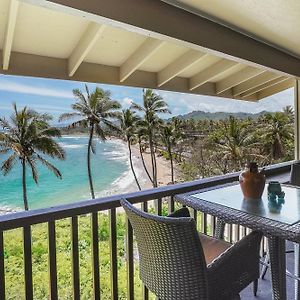 "Picturesque Oceanfront" Wailua Bay View Condo With An Coastline View Kapa'a Exterior photo