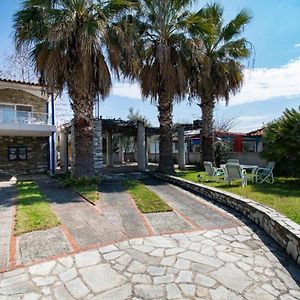 Cycladic Stone House By The Sea Villa Nea Poteidaia Exterior photo