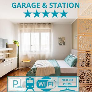 Garage & Station - Self Check-In & Access Apartment Como Exterior photo