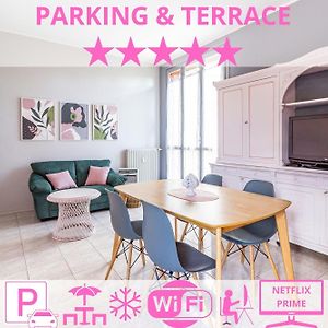 Parking & Terrace - Large 90 Mq - Self Ck-In & Access Apartment Como Exterior photo