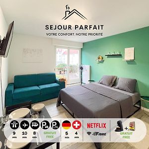 Studio Le Marechal - Pres Frontiere Et Netflix Apartment Huningue Exterior photo