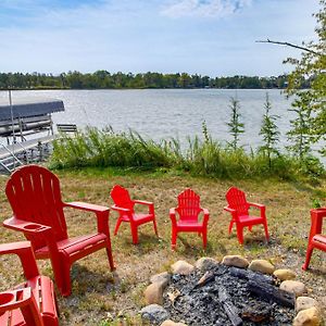 Pequot Lakes Retreat With Beach And Fire Pit! Villa Exterior photo