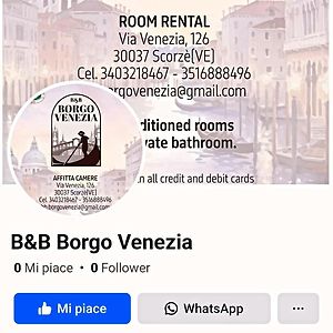 B&B Borgovenezia Scorze Exterior photo