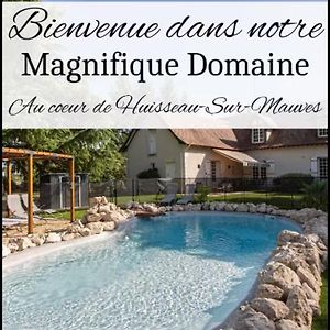 Le Domaine De Baracas: Luxurious 4-Star Estate with Pool, Spa & Games Villa Huisseau-sur-Mauves Exterior photo