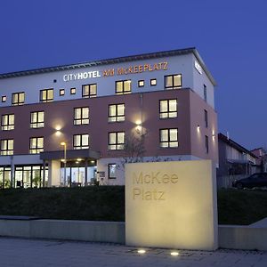 Cityhotel Am Mckeeplatz Crailsheim Exterior photo