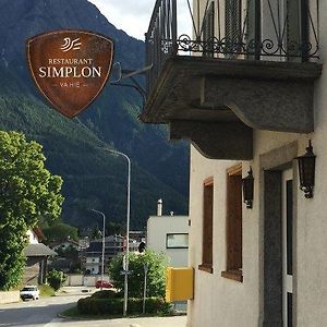 Gasthaus - Restaurant Simplon Va Hie Hotel Brig Exterior photo