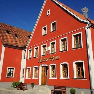 Hotel-Gasthof Rotes Ross Markt Einersheim Exterior photo