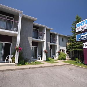 Motel De L'Anse A L'Eau Tadoussac Exterior photo