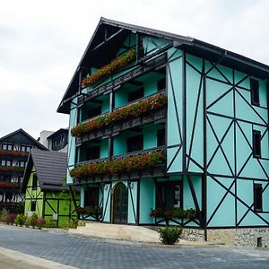 Vila Alsace Podu' Cu Lanturi Hotel Bacau Exterior photo