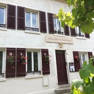 Gite Ancien Relais De Saint-Jacques Apartment La Roche-Guyon Exterior photo