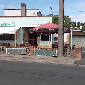 Restaurant Pension Lubusch Gahro Exterior photo